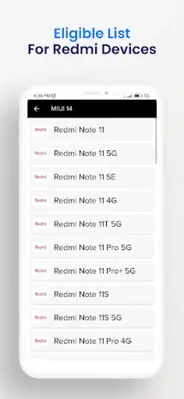 MIUI 14 Updater Android android App screenshot 0