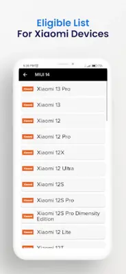 MIUI 14 Updater Android android App screenshot 2